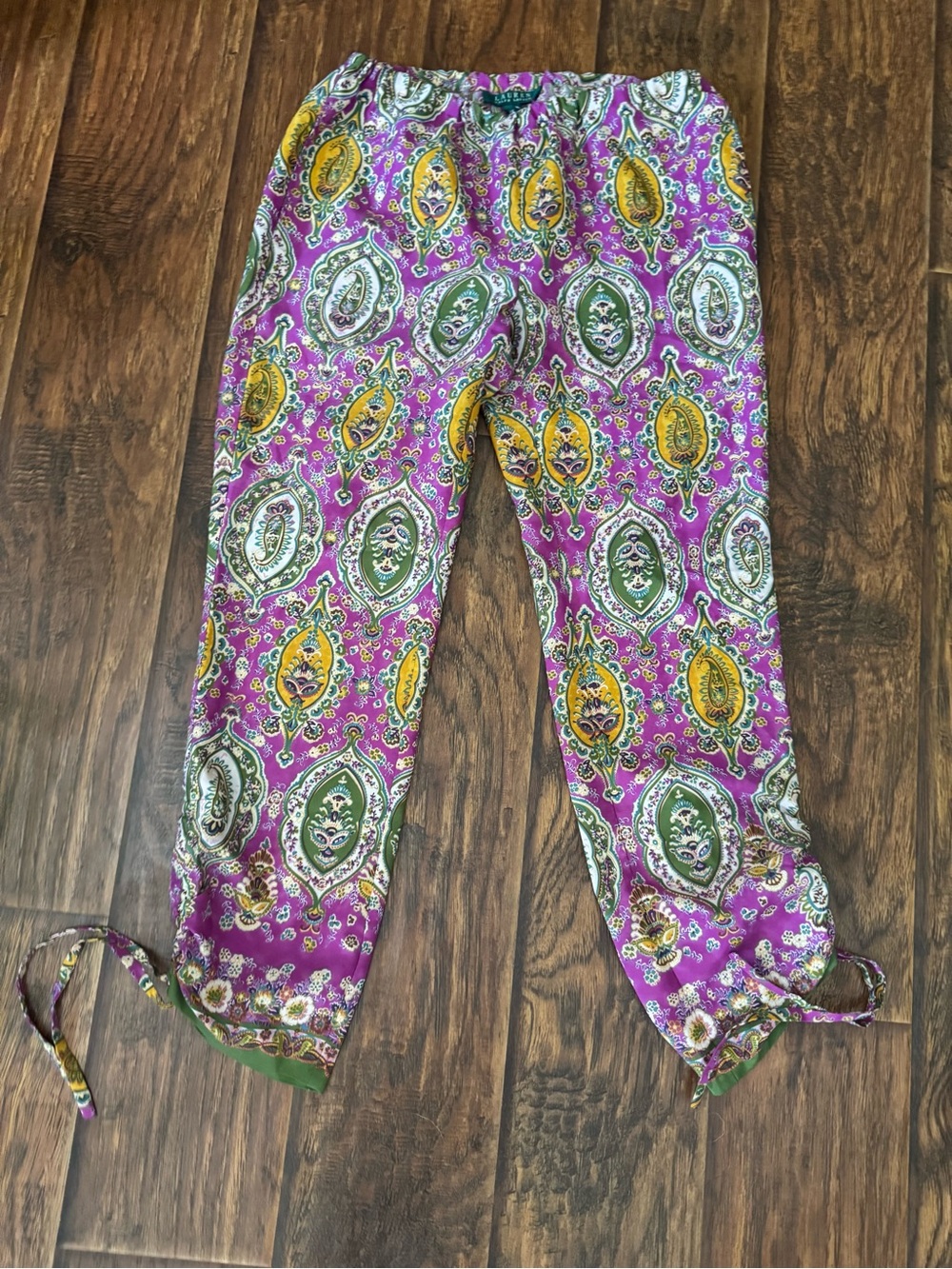 Ralph Lauren Paisley Pants Size XS
